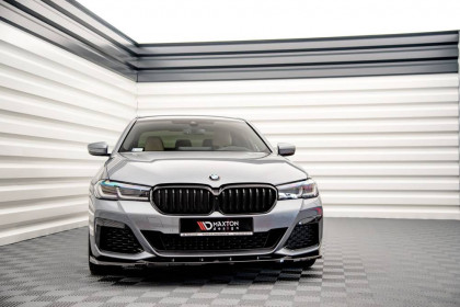 Spojler pod nárazník lipa V.2 BMW 5 G30 Facelift M-Pack carbon look