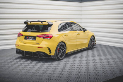 Splittery zadní boční + Flaps V.2 Mercedes-AMG A45 S černý lesklý plast