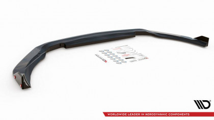 Spojler pod nárazník lipa + Flaps V.3 Mercedes-AMG A45 S černý lesklý plast