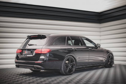 Prodloužení spoileru Mercedes-Benz E Estate W213 černý lesklý plast