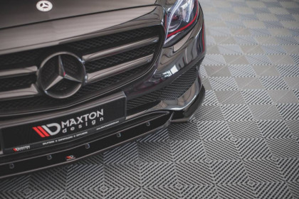 Spojler pod nárazník lipa Mercedes-Benz E W213 černý lesklý plast