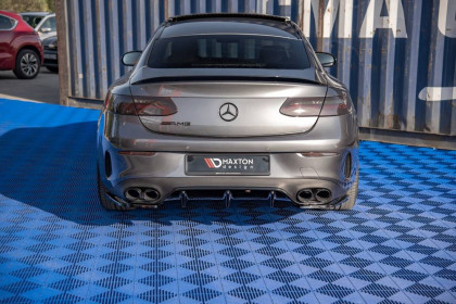 Spoiler zadního nárazníku Mercedes-AMG E53 Coupe C238 černý lesklý plast