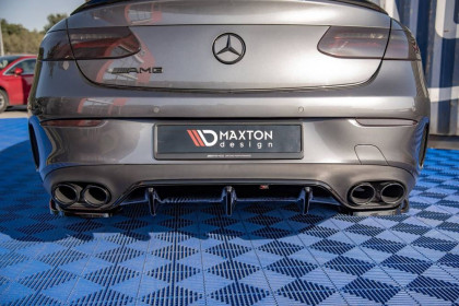 Spoiler zadního nárazníku Mercedes-AMG E53 Coupe C238 černý lesklý plast