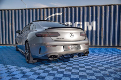 Splittery zadní boční Mercedes-AMG E53 Coupe C238 černý lesklý plast