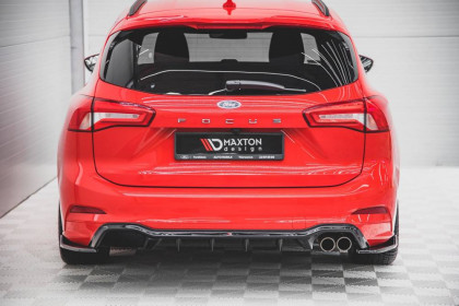 Difuzor zadního nárazníku Ford Focus ST-Line kombi Mk4 černý lesklý plast