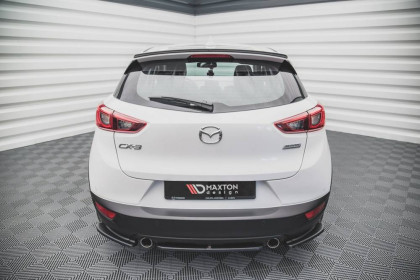 Spoiler zadního nárazníku Mazda CX-3  černý lesklý plast