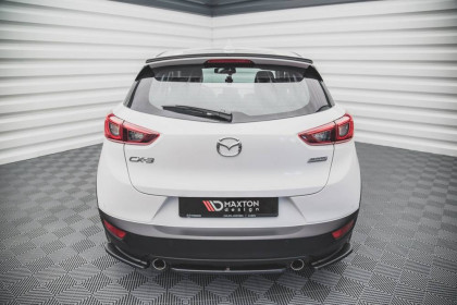 Spoiler zadního nárazníku Mazda CX-3  carbon look