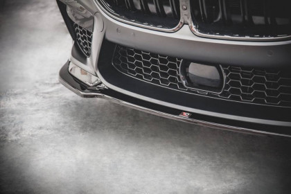 Spojler pod nárazník lipa V.2 BMW M8 Gran Coupe F93 černý lesklý plast