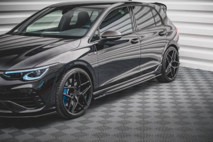 Prahové lišty Volkswagen Golf R Mk8 carbon look