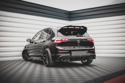 Splittery zadní boční V.4 Volkswagen Golf R Mk8 carbon look