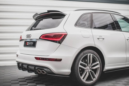 Prodloužení spoileru Audi SQ5 Mk1 (8R) černý lesklý plast