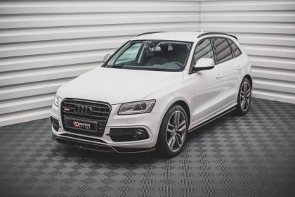 Spojler pod nárazník lipa Audi SQ5 Mk1 (8R) carbon look