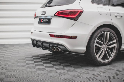 Splittery zadní boční Audi SQ5 Mk1 (8R) černý lesklý plast