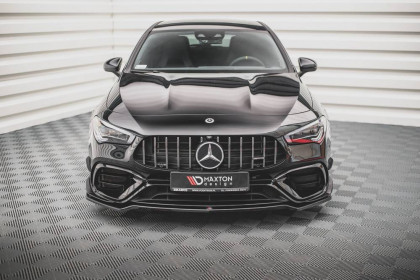 Spojler pod nárazník lipa V.3 Mercedes-AMG CLA 45 Aero C118 carbon look