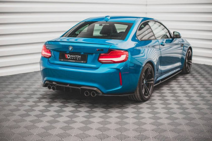 Difuzor zadního nárazníku BMW M2 F87 černý lesklý plast