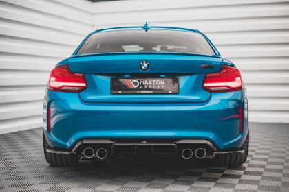 Difuzor zadního nárazníku BMW M2 F87 černý lesklý plast