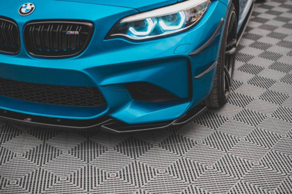 Spojler pod nárazník lipa V.3 BMW M2 F87 carbon look