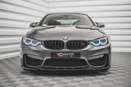 Spojler pod nárazník lipa BMW M4 F82 černý lesklý plast