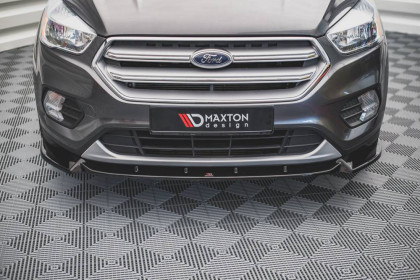 Spojler pod nárazník lipa Ford Escape Mk3 černý lesklý plast