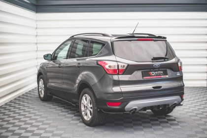 Splittery zadní boční Ford Escape Mk3 carbon look