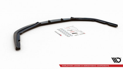 Spojler pod nárazník lipa V.2 Honda Accord Mk7 Type-S černý lesklý plast