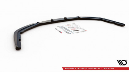 Spojler pod nárazník lipa V.3 Honda Accord Mk7 Type-S černý lesklý plast