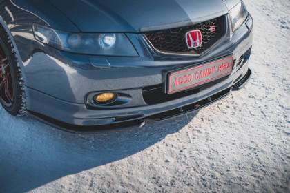 Spojler pod nárazník lipa V.3 Honda Accord Mk7 Type-S carbon look