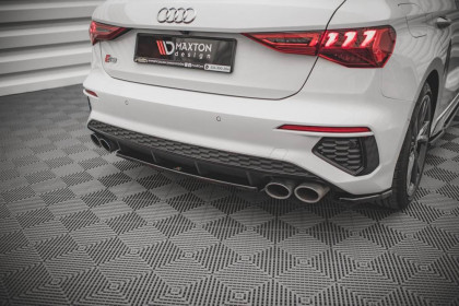 Spoiler zadního nárazníku Audi S3 8Y carbon look