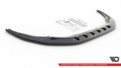 Spojler pod nárazník lipa V.1 Audi S3 / A3 S-Line 8Y černý lesklý plast