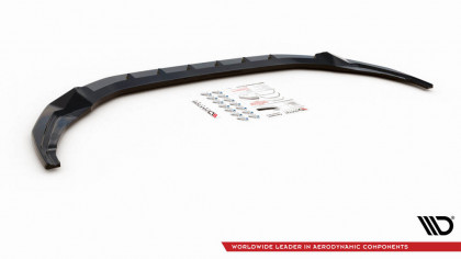Spojler pod nárazník lipa V.2 Audi S3 / A3 S-Line 8Y černý lesklý plast