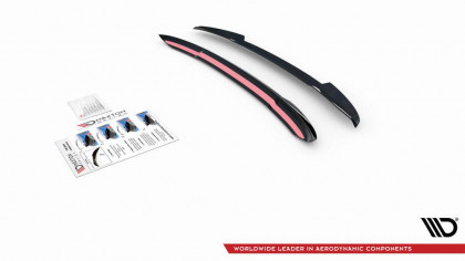 Prodloužení spoileru V.2 Audi S4 / A4 S-Line Avant B9 carbon look