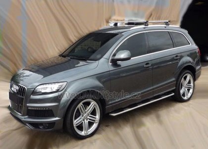 Boční nášlapy Audi Q7 4L 06- nerez