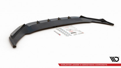 Spojler pod nárazník lipa V.1 Volkswagen Arteon R-Line Facelift černý lesklý plast
