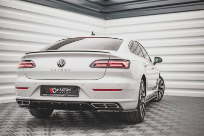 Spoiler zadního nárazníku Volkswagen Arteon R-Line Facelift černý lesklý plast