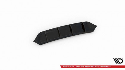Spoiler zadního nárazníku Volkswagen Arteon R-Line Facelift černý lesklý plast