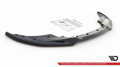 Spojler pod nárazník lipa V.3 BMW 4 M-Pack G22 carbon look