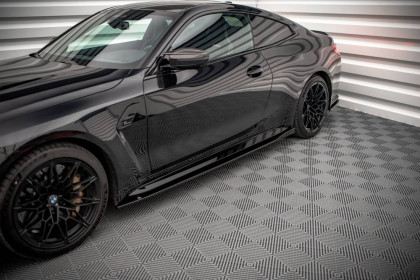 Prahové lišty V.1 BMW M4 G82 carbon look