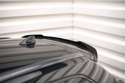 Prodloužení spoileru Toyota Avensis Mk3 Facelift Wagon černý lesklý plast