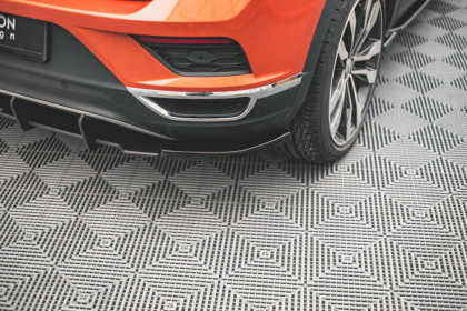 Splittery zadní boční Volkswagen T-Roc Mk1 carbon look