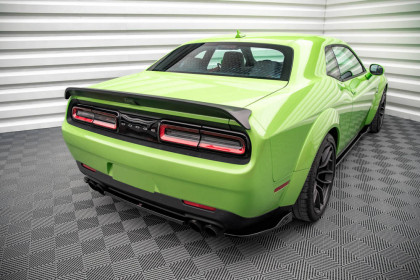 Spoiler zadního nárazníku Dodge Challenger SRT Hellcat Mk3 černý lesklý plast