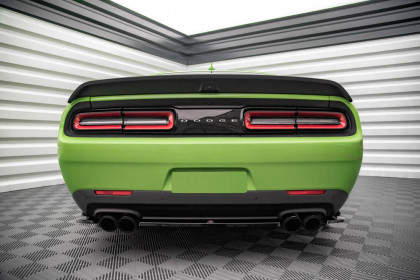 Spoiler zadního nárazníku Dodge Challenger SRT Hellcat Mk3 černý lesklý plast