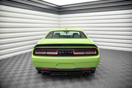 Spoiler zadního nárazníku Dodge Challenger SRT Hellcat Mk3 černý lesklý plast