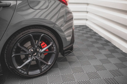 Splittery zadní boční V.3 Hyundai I30 N Hatchback Mk3 Facelift carbon look