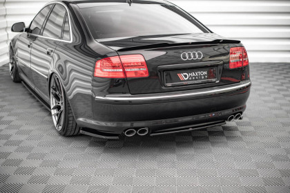 Spoiler zadního nárazníku Audi S8 D3 černý lesklý plast