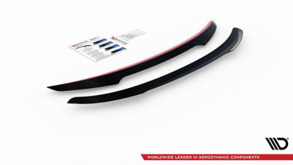 Prodloužení spoileru Maserati Ghibli Mk3 černý lesklý plast