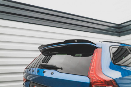 Prodloužení střešního spoileru Volvo V60 R-Design Mk2 carbon look