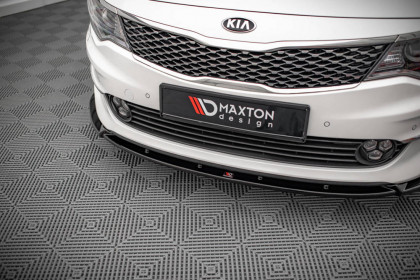 Spojler pod nárazník lipa V.1 Kia Optima Mk4 carbon look