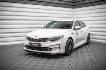 Spojler pod nárazník lipa V.1 Kia Optima Mk4 carbon look