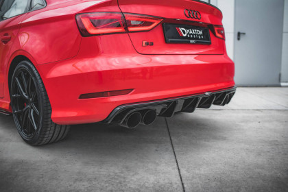 Difuzor zadního nárazníku Audi S3 Sedan 8V carbon look