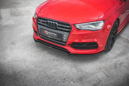 Spojler pod nárazník lipa V.2 Audi S3 / A3 S-Line 8V carbon look